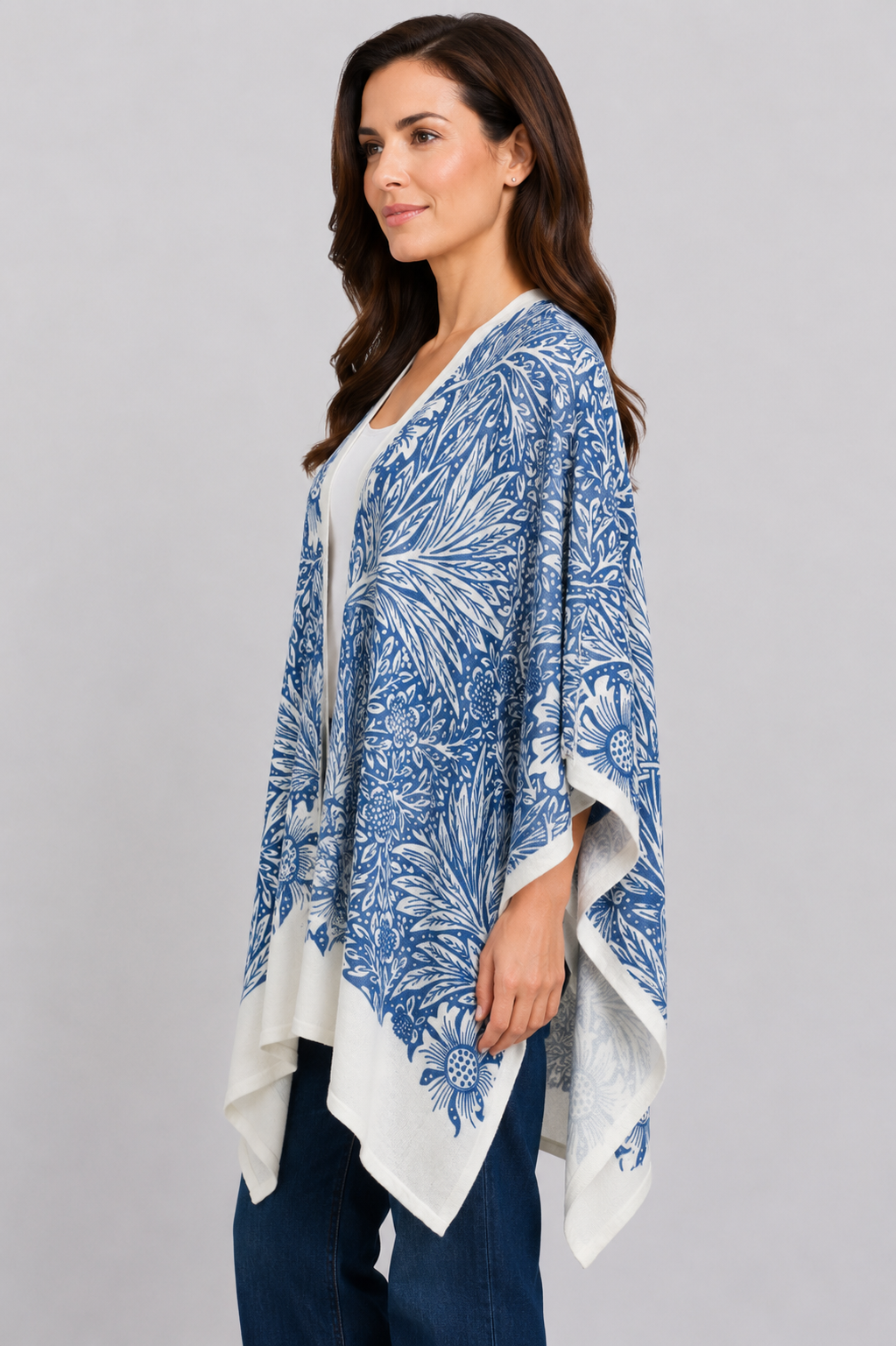 knitwear poncho