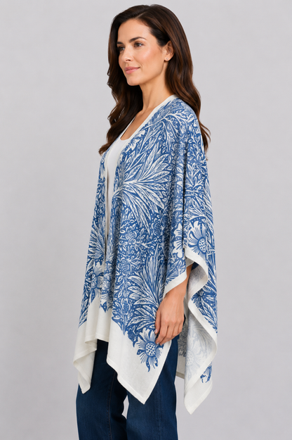 knitwear poncho