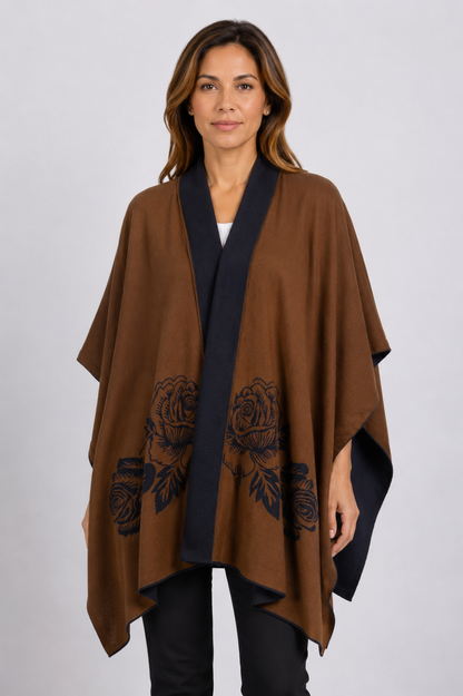 knitwear poncho
