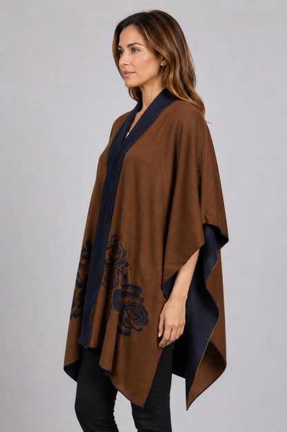 knitwear poncho