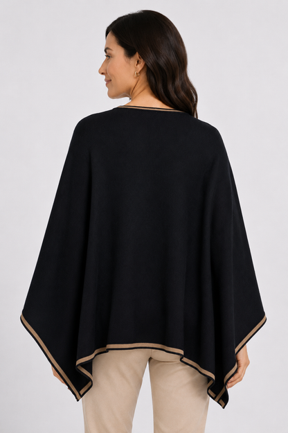 knitwear poncho