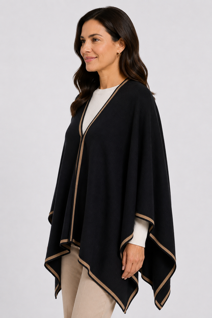 knitwear poncho