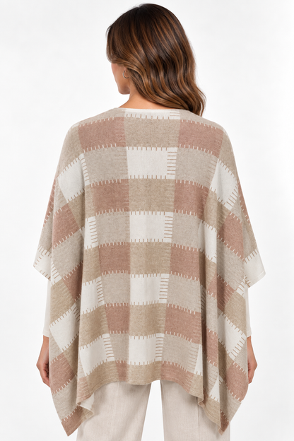 knitwear poncho