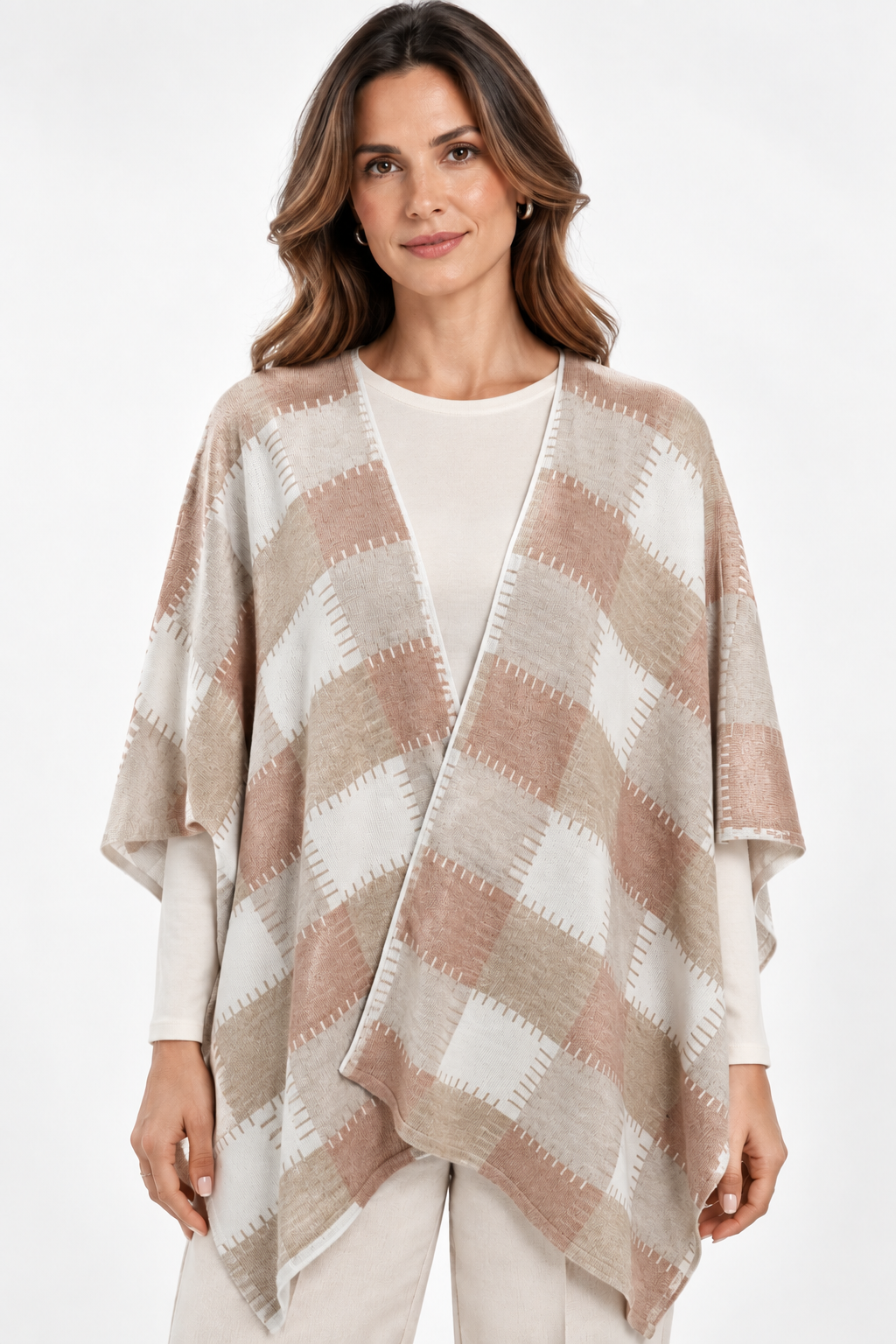 knitwear poncho