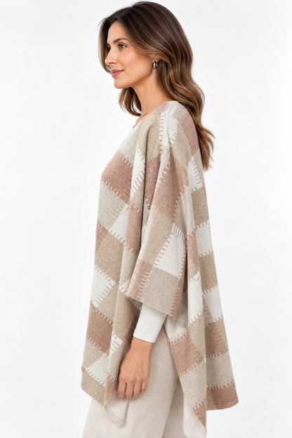 knitwear poncho