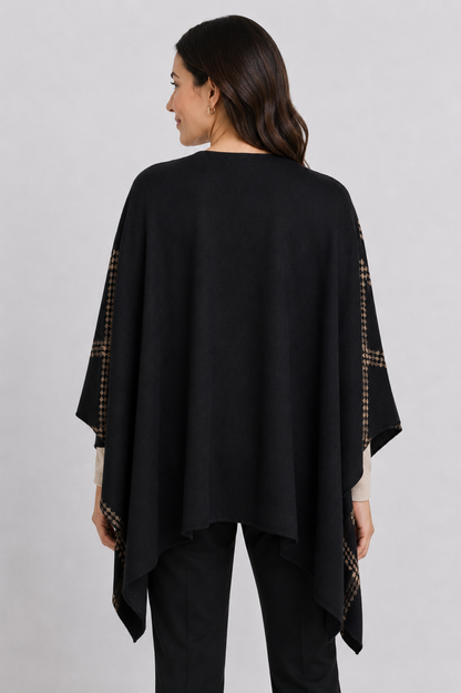 knitwear poncho