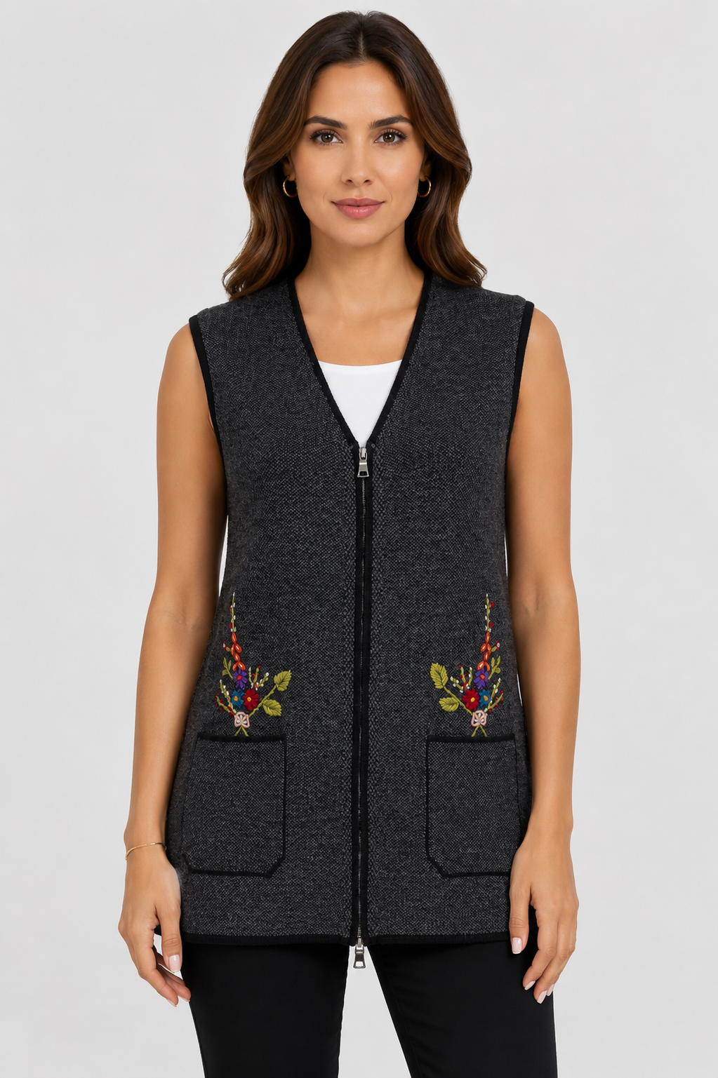 knitwear vest