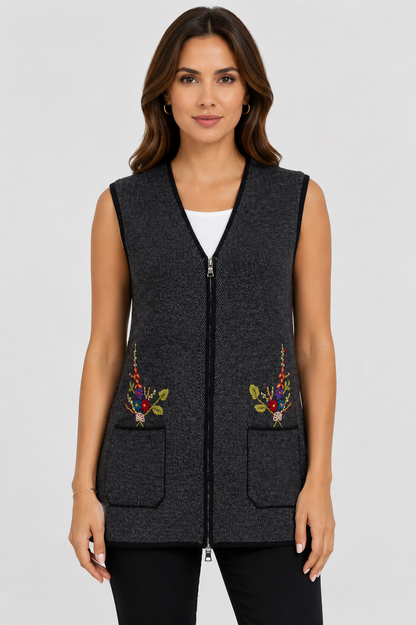 knitwear vest