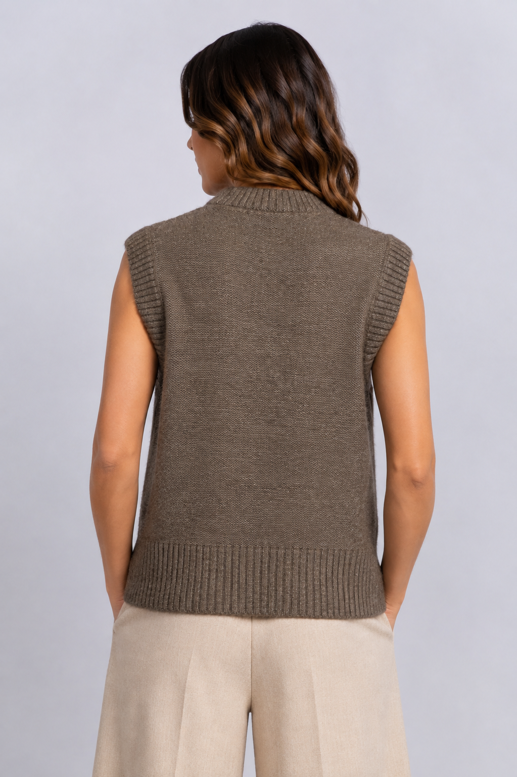 knitwear vest