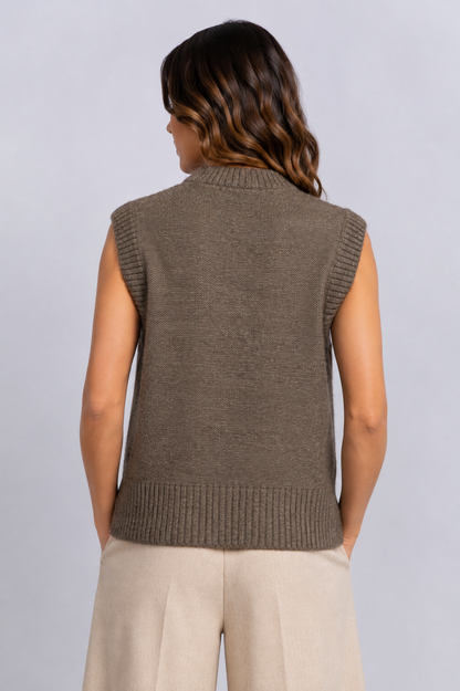 knitwear vest