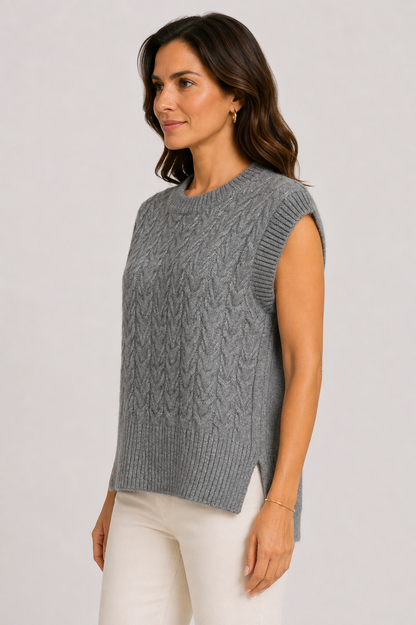 knitwear vest