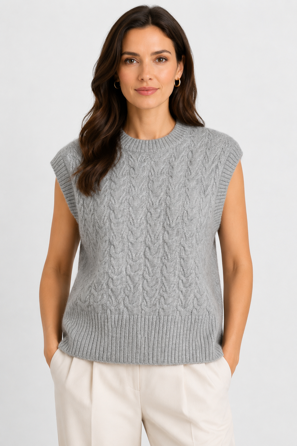 knitwear vest