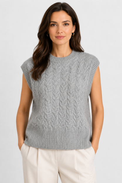 knitwear vest