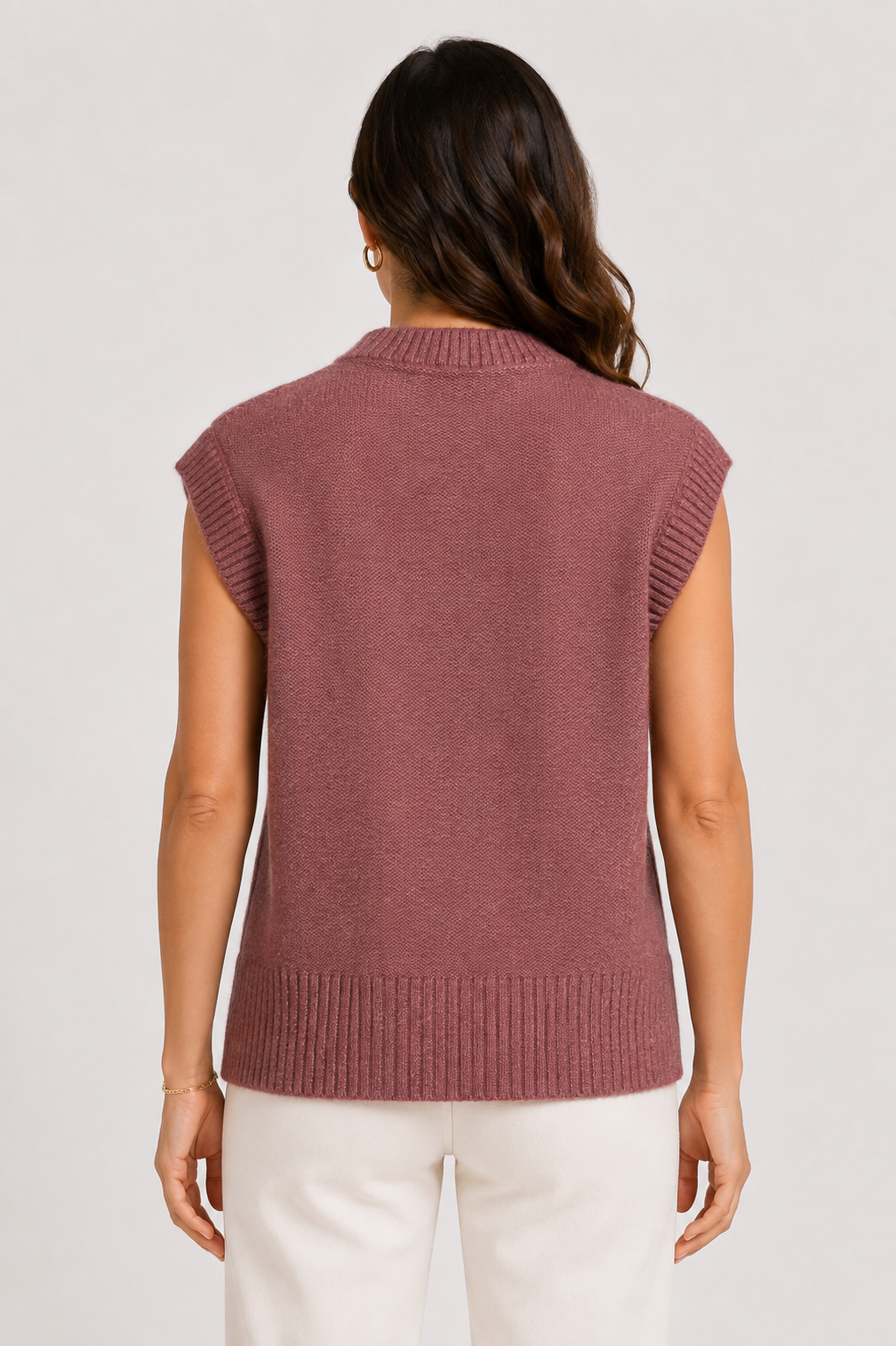 knitwear vest