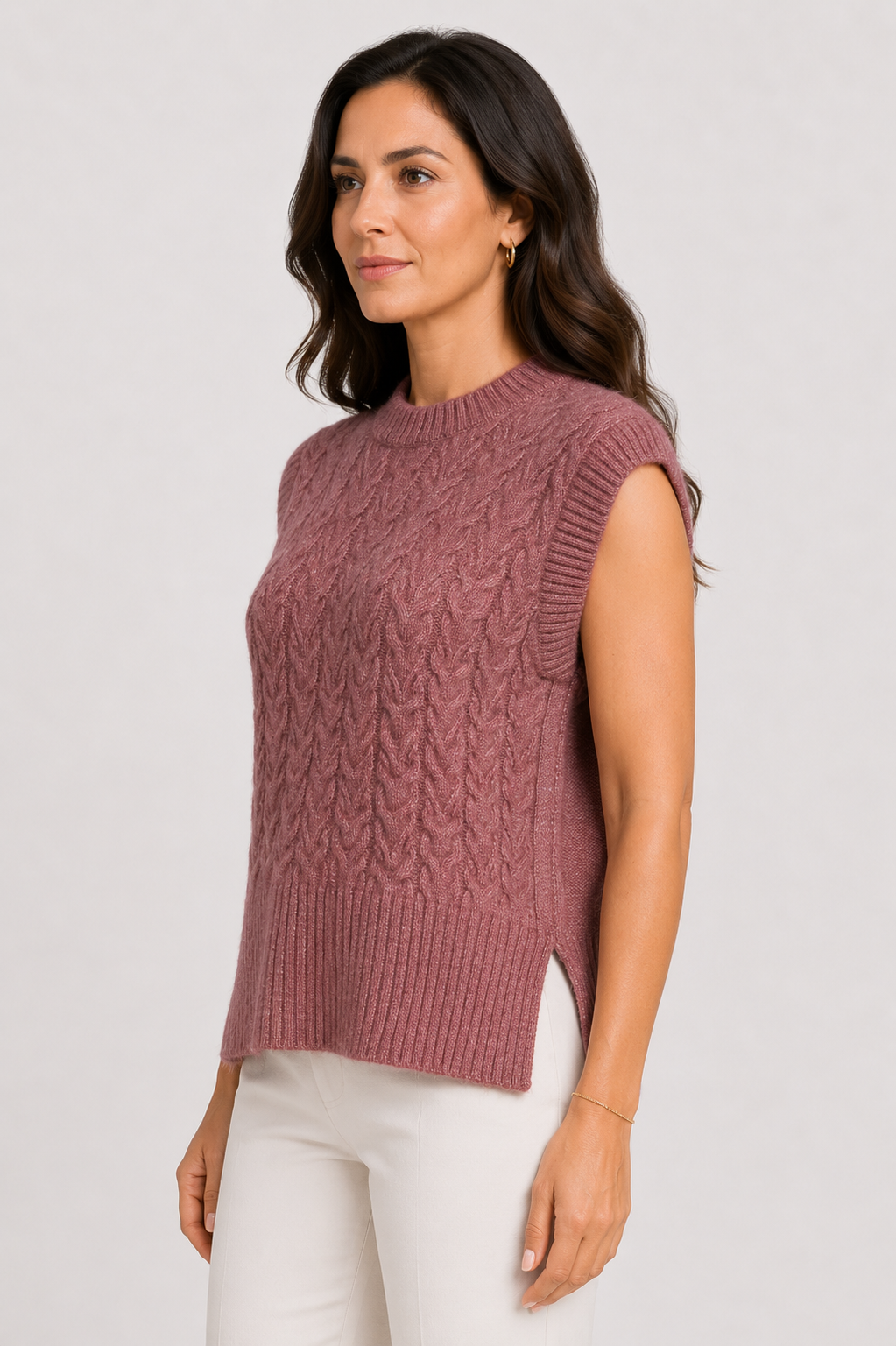 knitwear vest