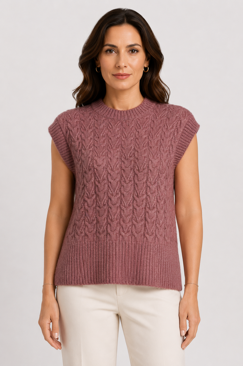 knitwear vest