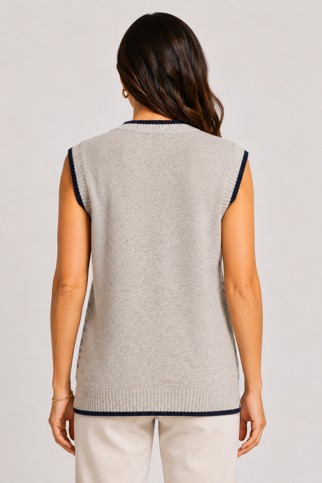 knitwear vest