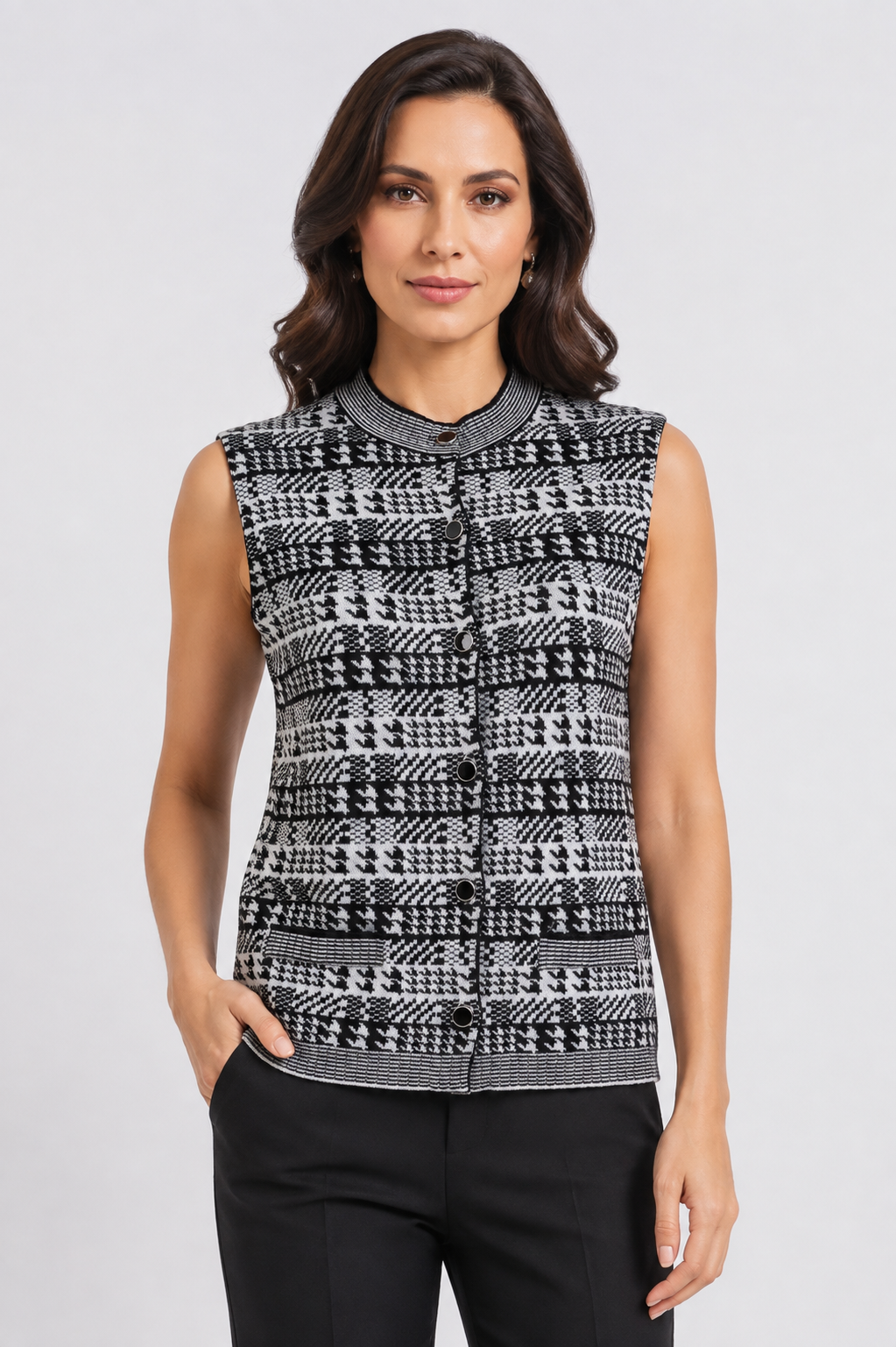 knitwear vest