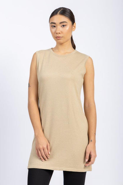 Knitwear Round Neck Top With Several Colors