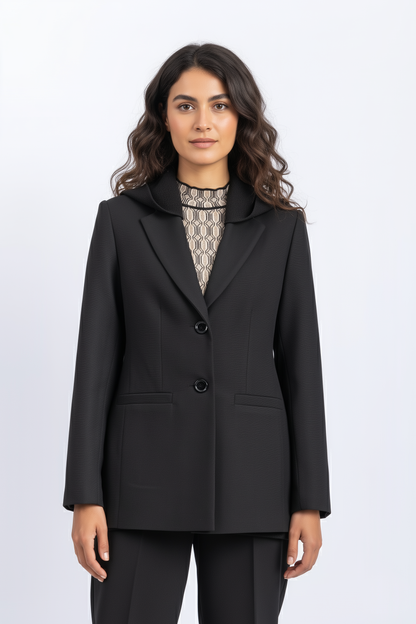 crepe jacket