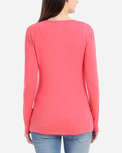 ROUND NECK BLOUSE