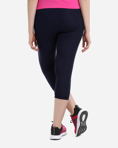 BASIC MODAL LEGGINGS WITH AN ELASTIC WAIST FOR EXTRA COMFORT (BELOW KNEE LENGTH)