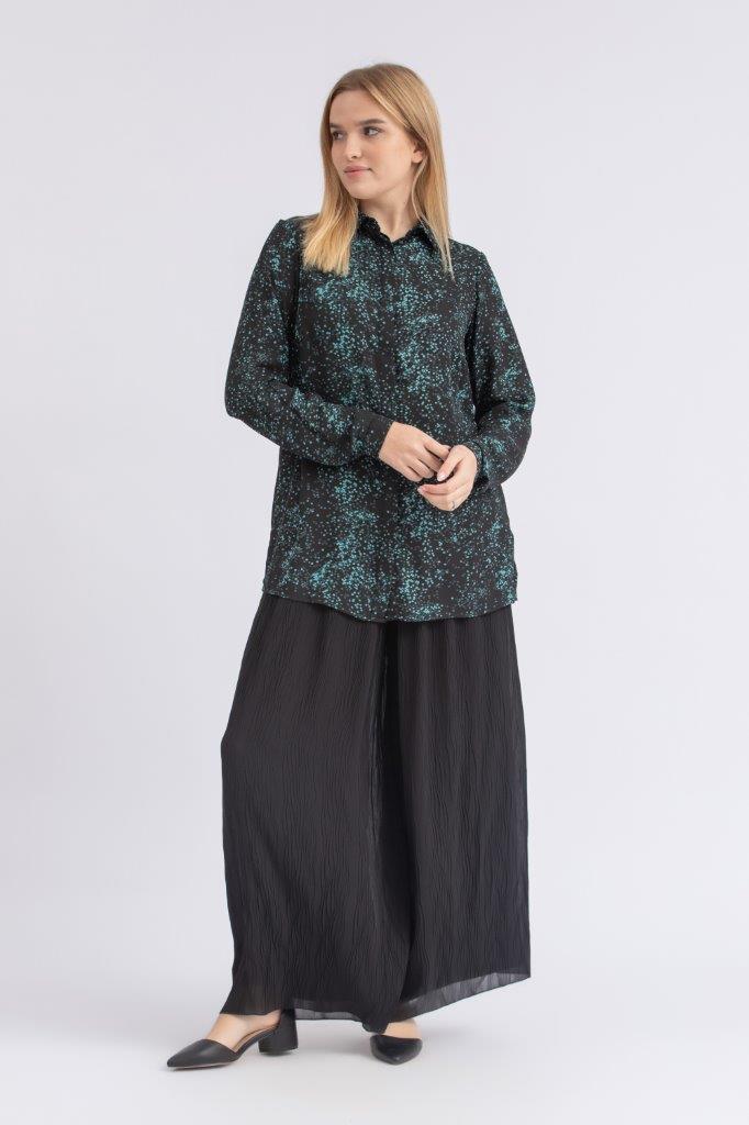 Crepe chiffon shirt