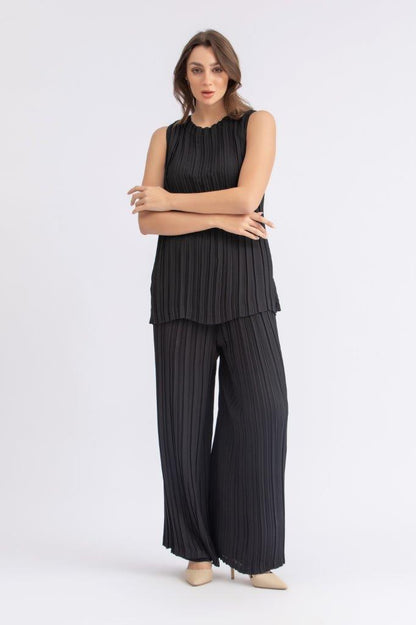 Crepe chiffon top